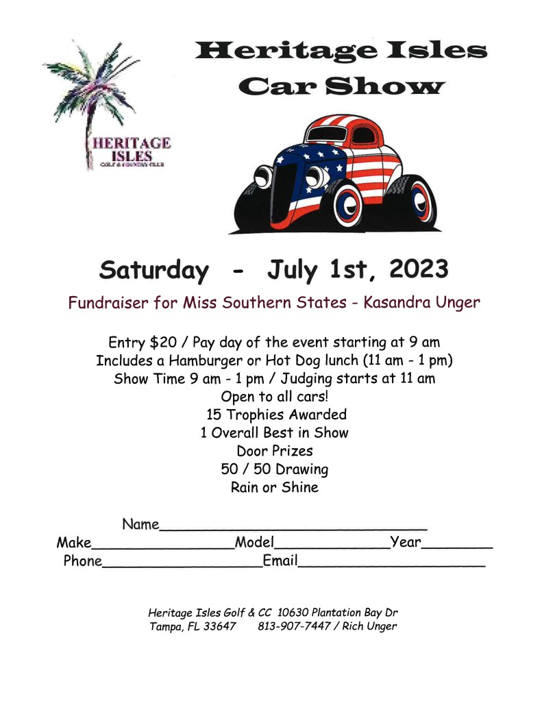 Heritage Isles Car Show